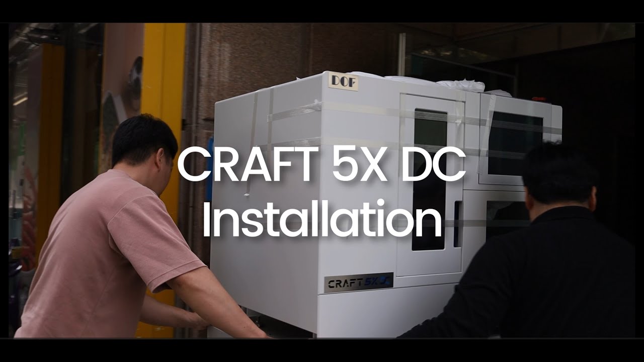 Disc Changer Milling Machine, CRAFT 5X DC, Installation at C&Z DENTAL LAB YouTube
