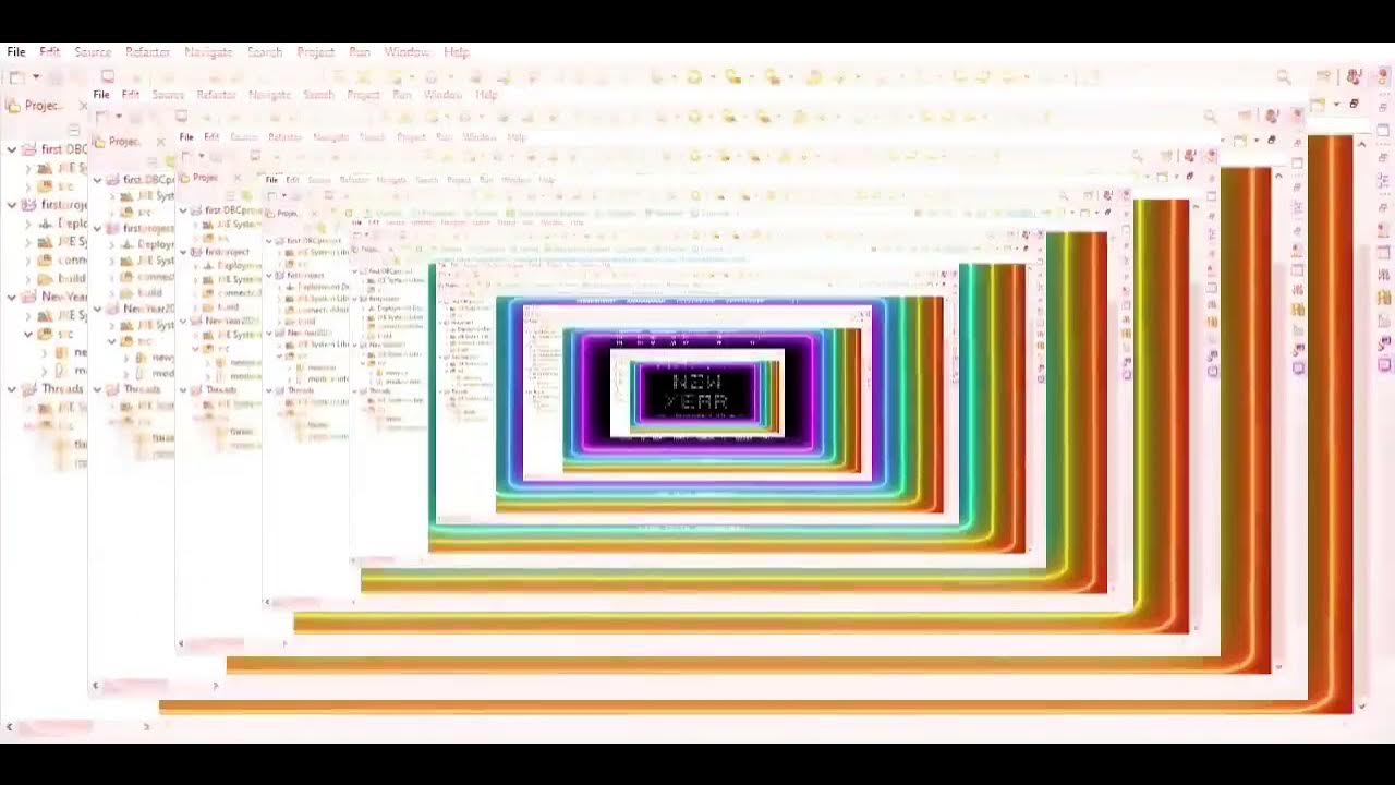 Happy New year 2023 | New Video Created By Using Java Code | Java Code ...