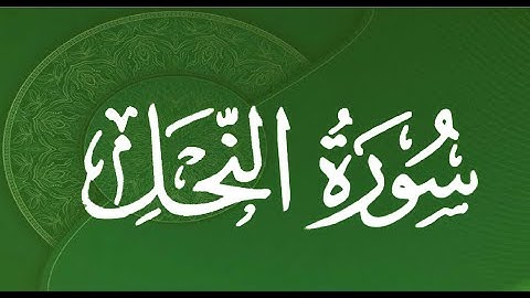 Okasha Kameny سورة النحل برواية البزي عن ابن كثير المكي .. الشيخ عكاشة كميني حفظه الله