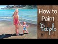 Painting People With Oils - By Artist, Andrea Kirk | The Art Chik