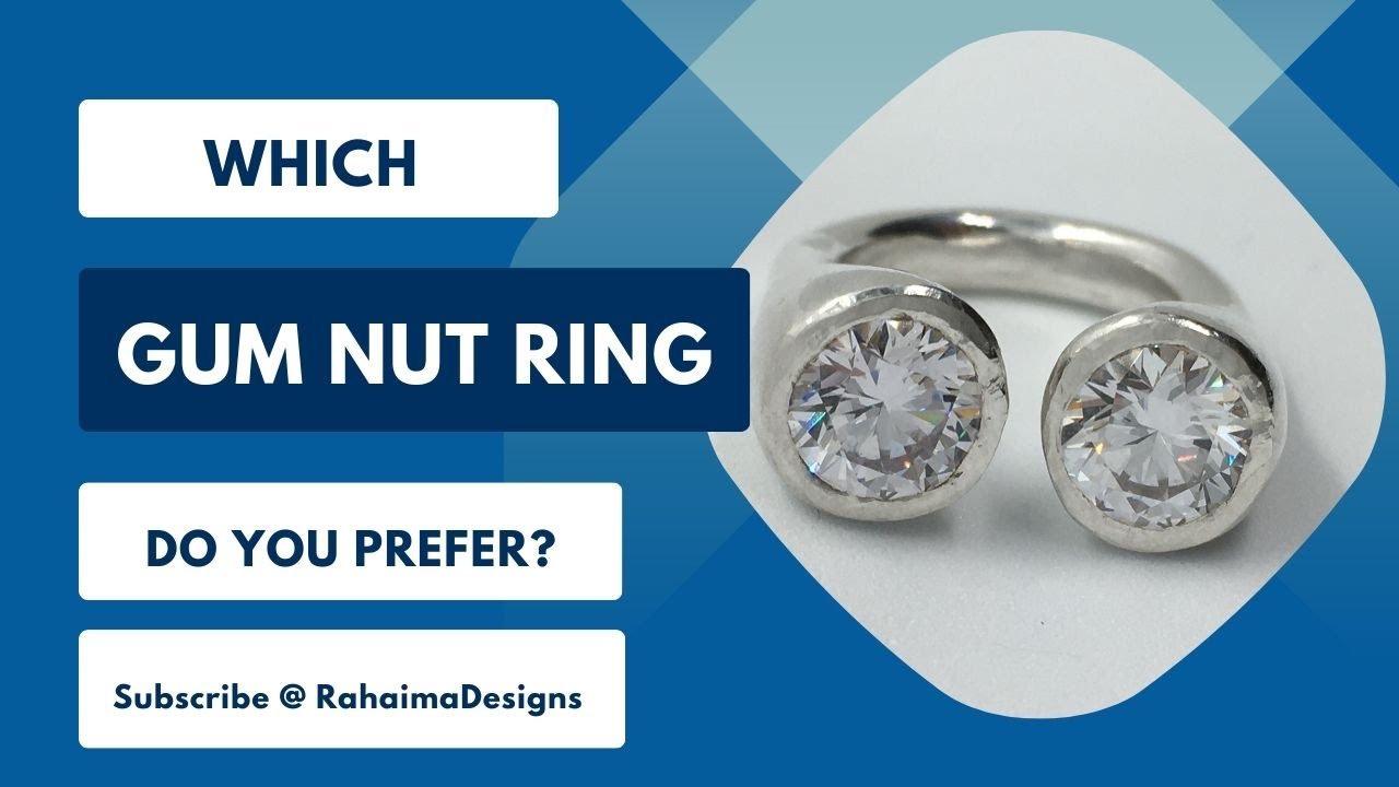 Solid Silver Gum Nut Ring