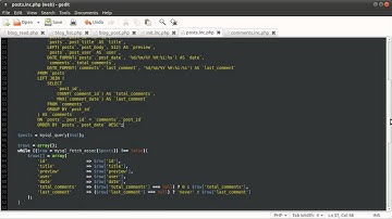 PHP Tutorial: Blog (Including Commenting) [part 04]