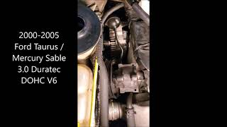 Mercury Sable/Ford Taurus Duratec DOHC Alternator Hint