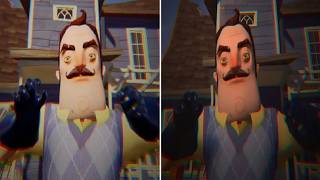 HELLO NEIGHBOR Jumpscare OLD vs NEW