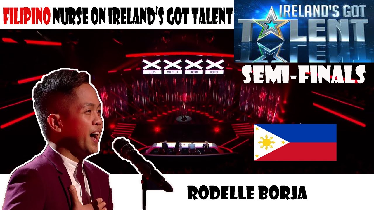 Filipino Singer Sa Ireland's Got Talent | Semi Finals Performance | #filipino