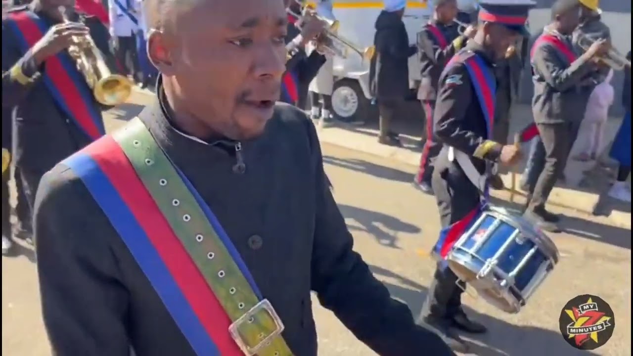 Diphala Tsa Josefa Plays "O Msindisi" At St. Joel (Killarney) Brass Band