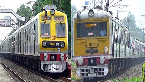 KATWA-HOWRAH GALLOPING EMU LOCAL VS HOWRAH-TARAKESWAR EMU LOCAL || INDIAN RAILWAY