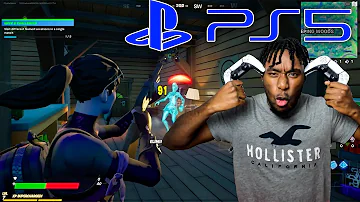 P2istheName PLAYS FIRST FORTNITE GAME ON PS5 EVER! NEXT GEN Fortnite is INSANE!