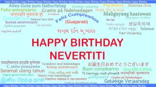 Nevertiti   Languages Idiomas - Happy Birthday