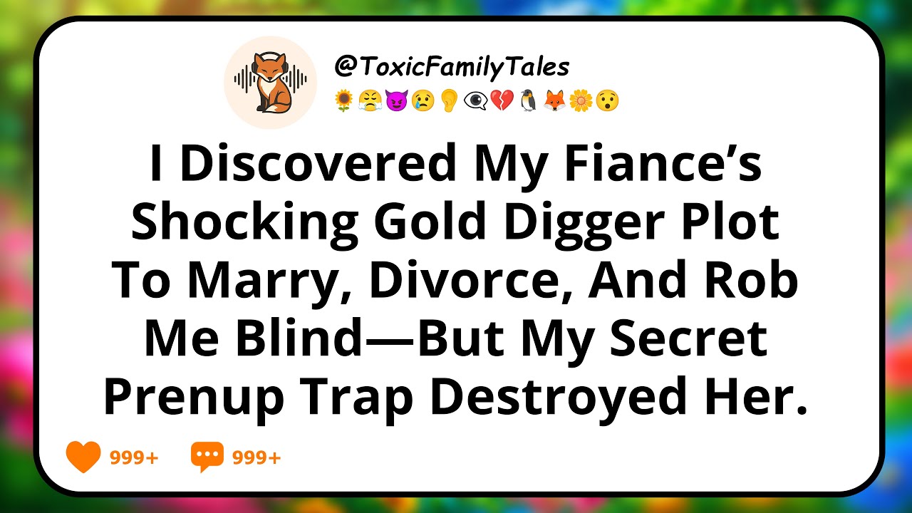 I Discovered My Fiance’s Shocking Gold Digger Plot To Marry, Divorce, And Rob Me Blind—But My Secret