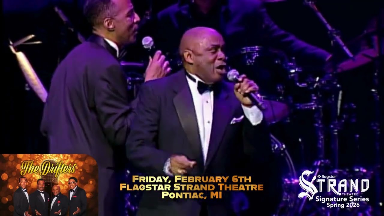 The Drifters - Coming to Flagstar Strand Theatre on February 6th, 2026