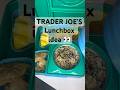 school lunch with a viral Trader Joe’s find 🍱 would you pack this? #youtubeshorts #kidslunchbox