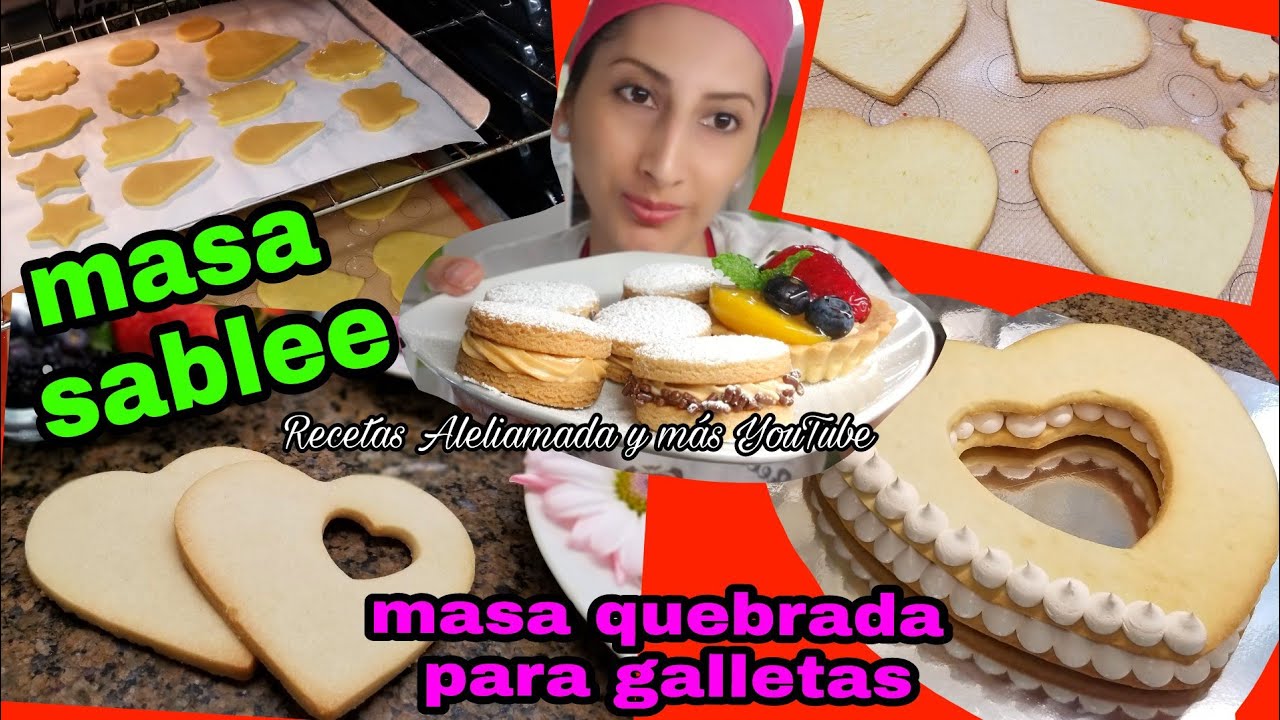 MASA SABLEE | MASA QUEBRADA PARA GALLETAS, TARTAS Y MAS.