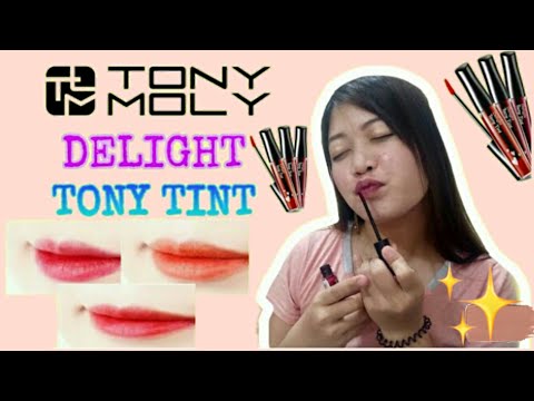 Video: Tony Moly Tony Tint Delight - # 1 Cherry Pink recenze
