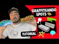 TUTORIAL como pintar GRAFFITI en rampas de fingerboard!