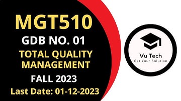 MGT510 GDB 1 SOLUTION FALL 2023 | MGT510 GDB 1 SOLUTION 2023 | MGT510 GDB 1 2023 | MGT510 GDB 2023