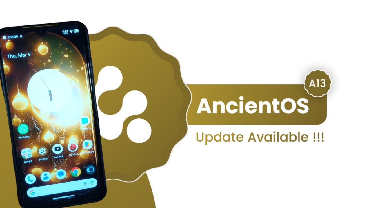 AncientOS 7.0 Steel  - OFFICIAL -Android 13 - Poco M3/Redmi 9T