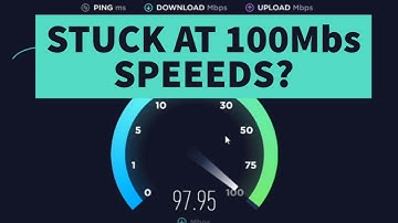 Ethernet Download Speeds Stuck At 100Mbs?