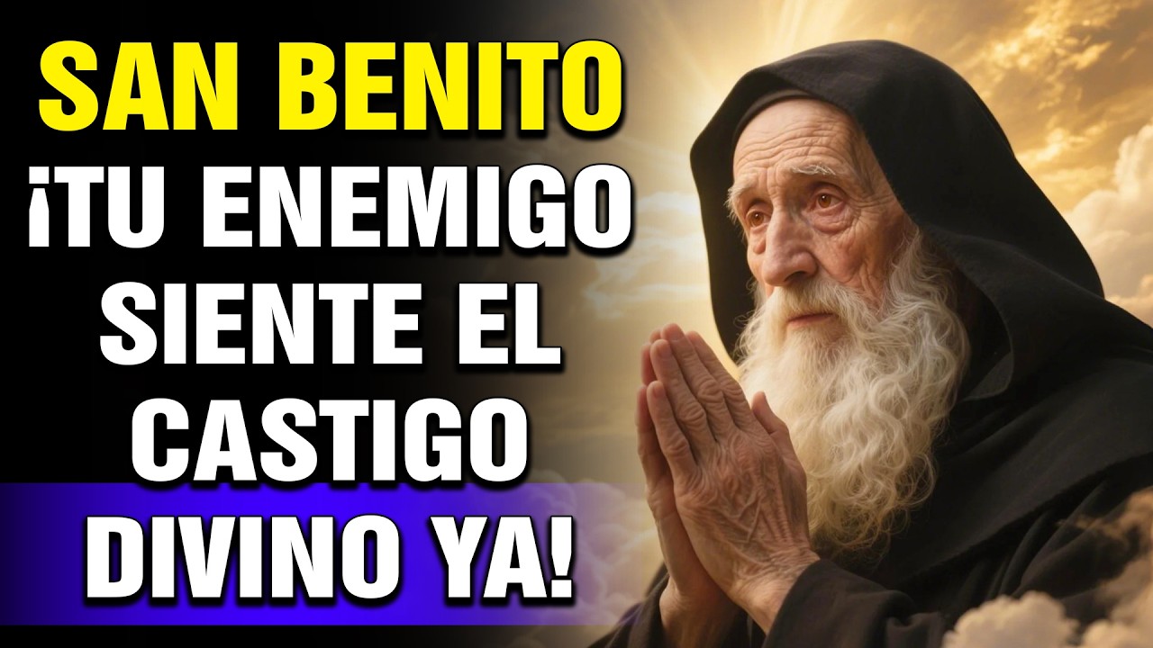 🔴Frases Poderosas de San Benito para Vencer el Mal y Fortalecer tu Alma