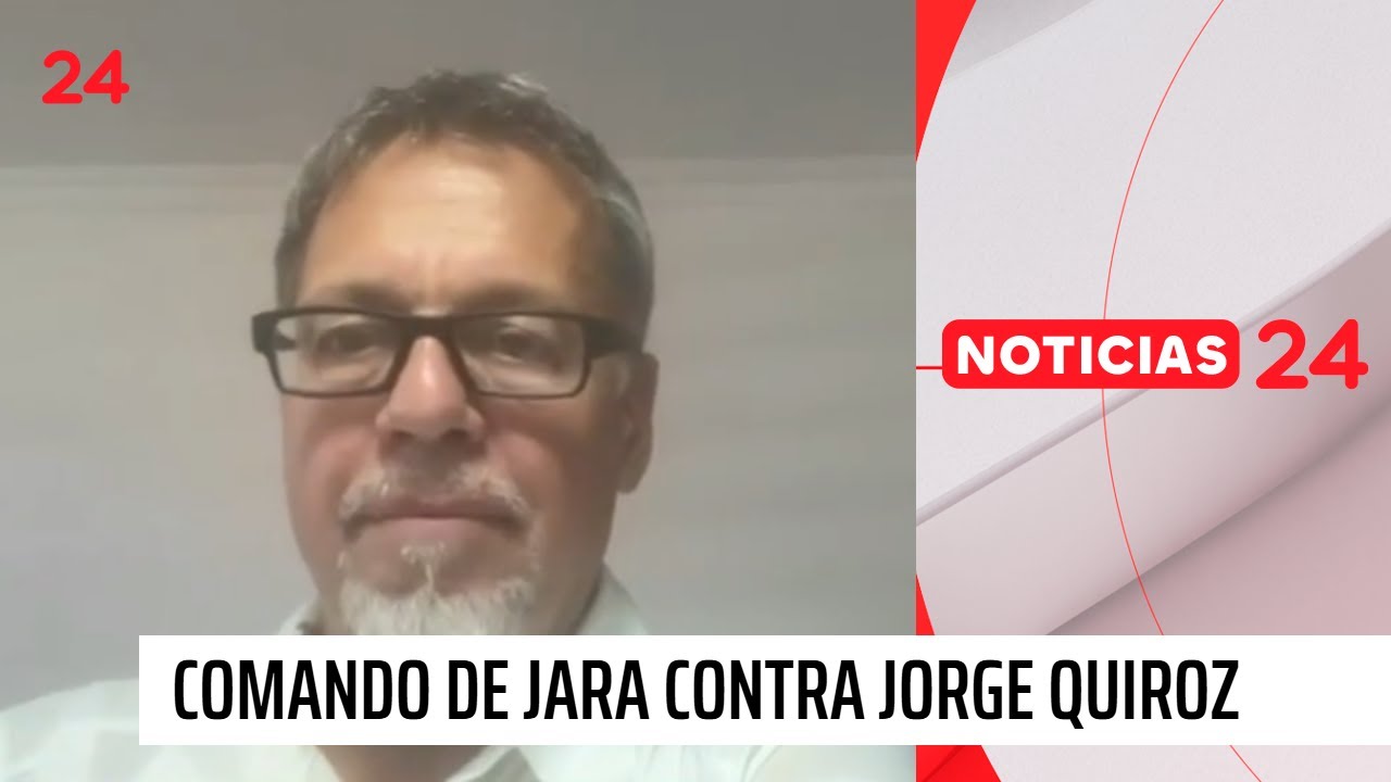 Comando de Jara arremete otra vez contra economista de Kast, Jorge Quiroz | 24 Horas TVN Chile