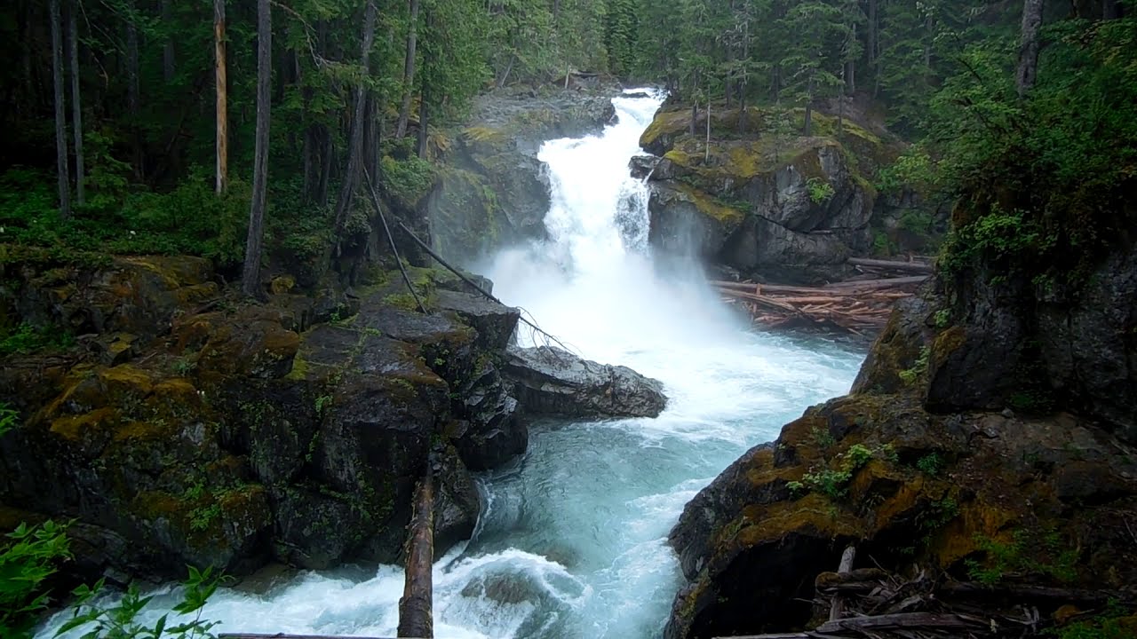 Ohanapecosh Falls Mount Rainier National Park