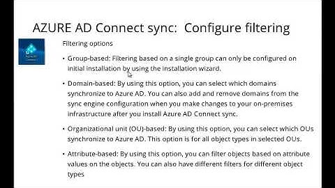 (Sept. 2025) Microsoft Entra Connect Sync Filter (previously called Azure AD Connect Sync Filter)