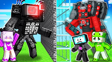 I Cheated with TVMAN in a SKIBIDI MOB BATTLE