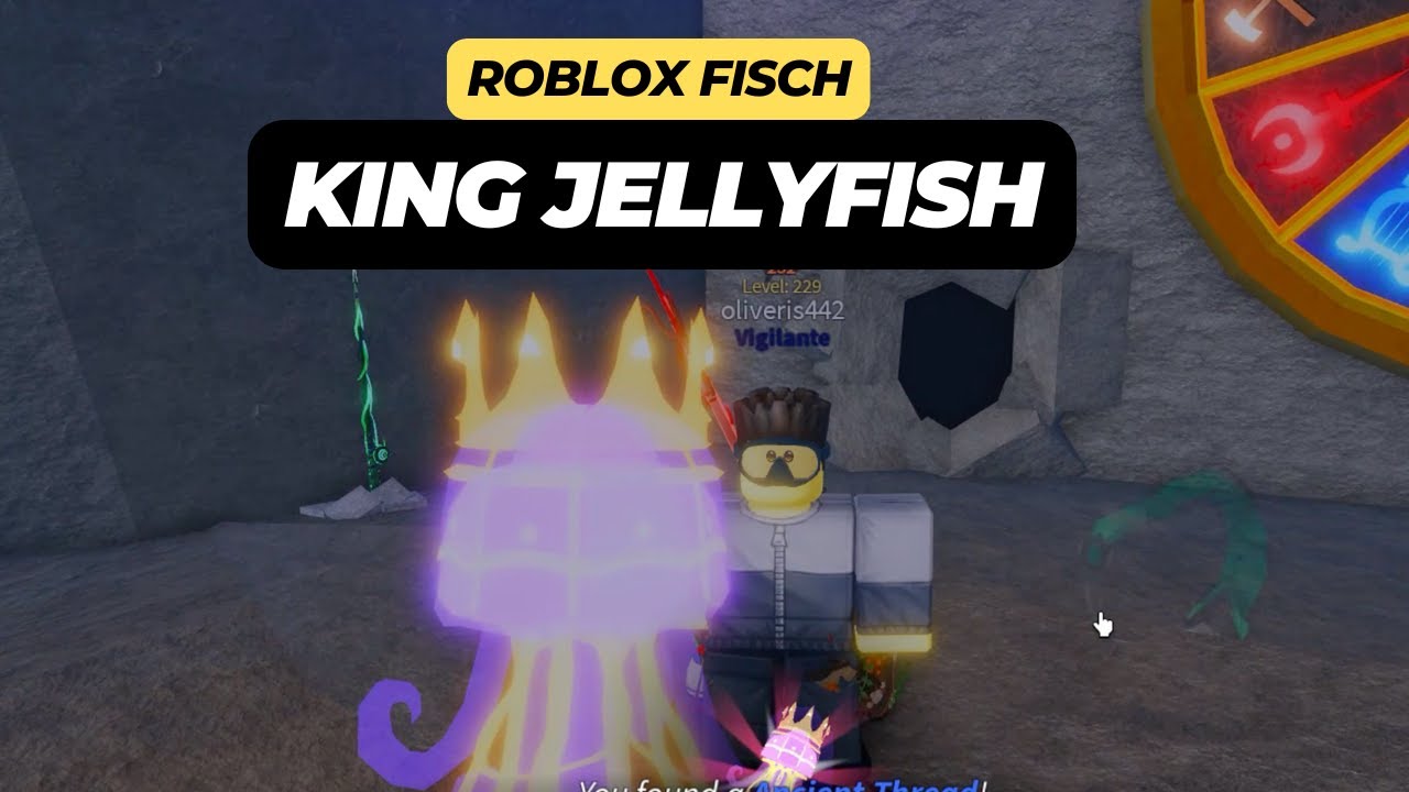 How To Get The King Jellyfish In Roblox Fisch YouTube 
