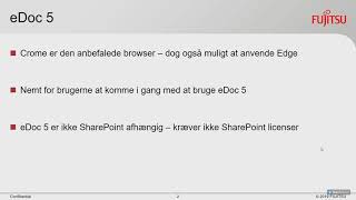 Fujitsu Webinar eDoc