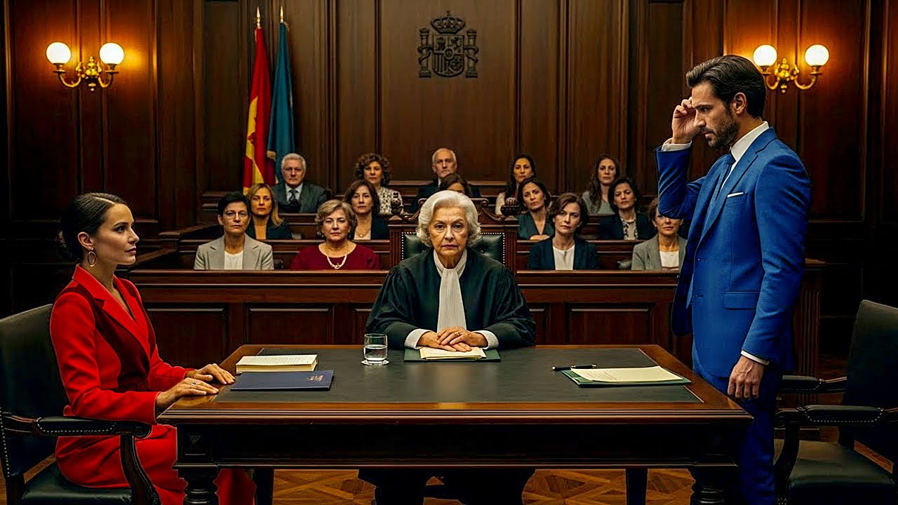 Se burló de su esposa por no tener abogado… hasta que llegó su madre y el tribunal quedó en shock