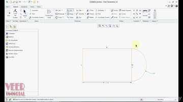 How to draw Arcs in creo parametric.