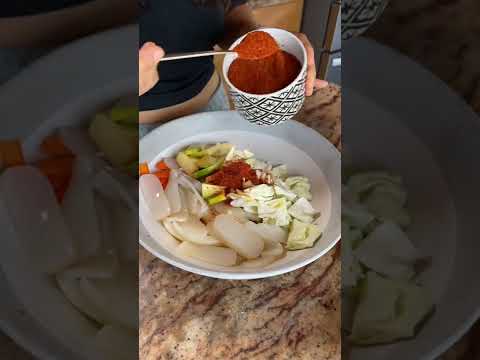 When I Crave Korean Stir-fried Squid 