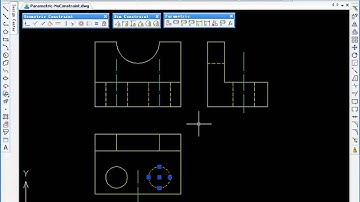ZWCAD 2011 New Feature: Parametric Drawing