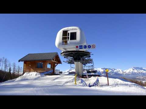 Saint Léger les Mélèzes ski resort