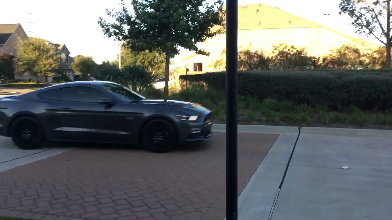 2017 Mustang GT Stock Exhaust