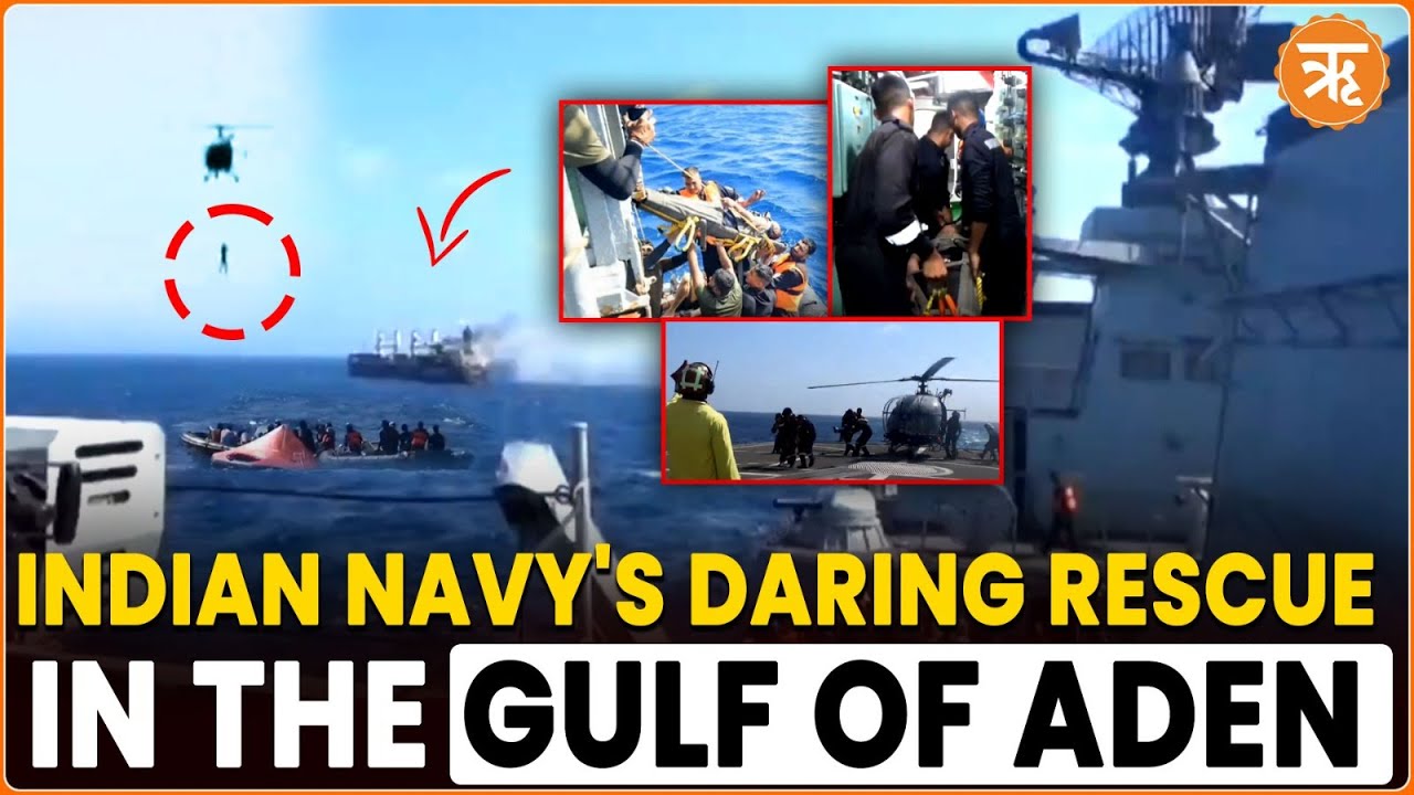 Indian Navy Comes to Rescue in Gulf of Aden after Houthis Kill 3, Injure 4 |  Provides Medical Aid