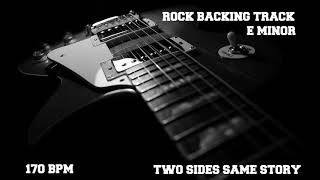 Rock Backing Track - E Minor (FREE TO USE) 170 BPM