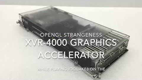 OpenGL strangeness while playing ioquake3 on the XVR-4000 Graphics Accelerator