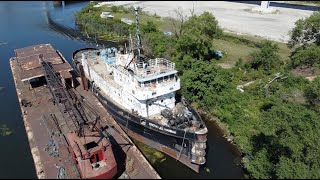 Exploration of a Decommissioned WWII Era Tugboat