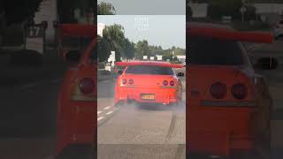 Nissan Skyline R33 Bee R B334R Burnout!