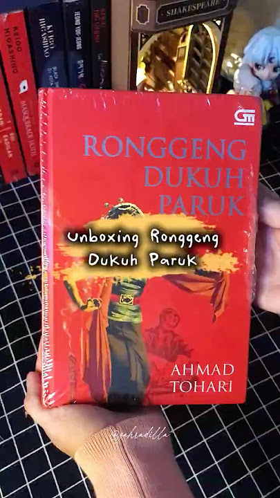 Unboxing Ronggeng Dukuh Paruk HC Version #unboxing #bukukeren #shorts