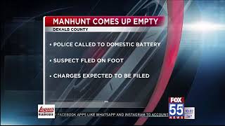 DeKalb County manhunt comes up empty, investigation continues