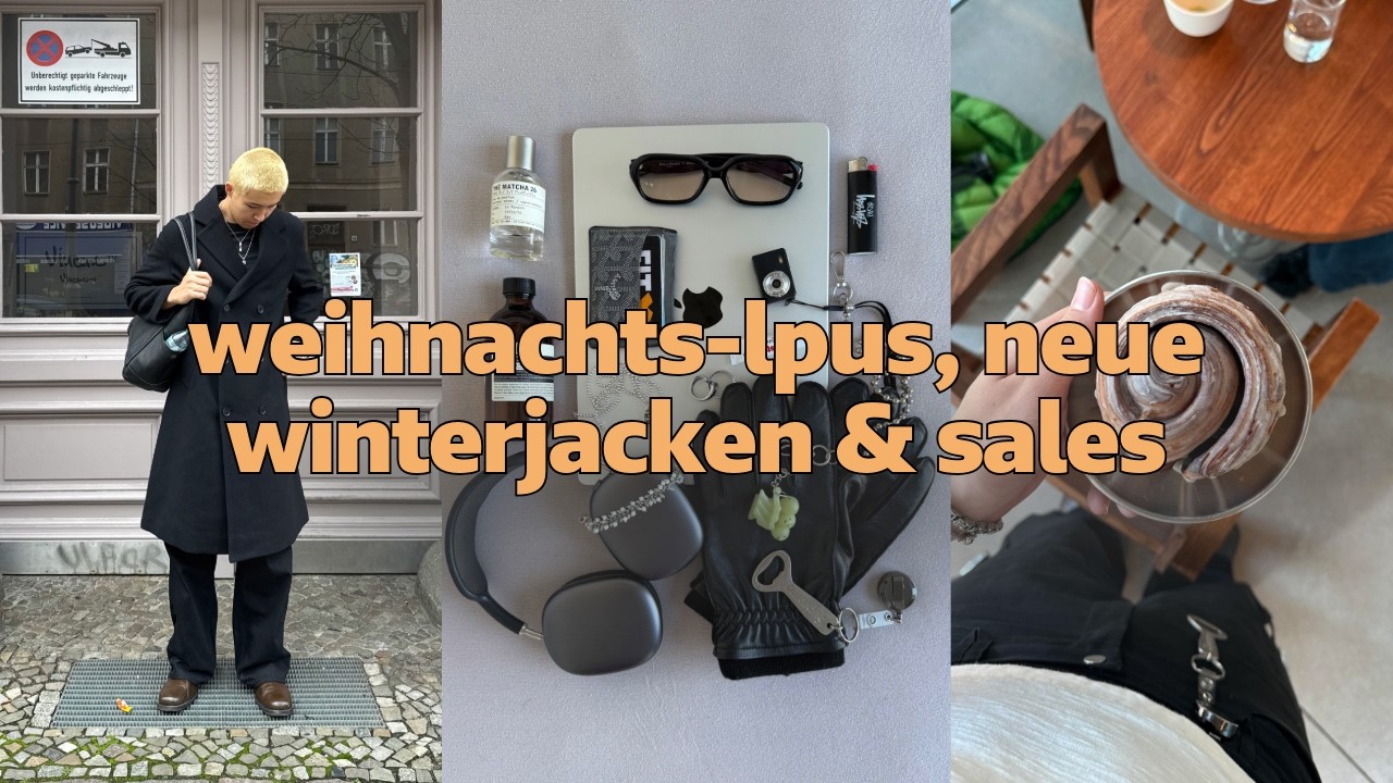 Neue Winterjacke, viele Archive sales & chaotische tage | Weihnachts-lpus & Flohmarkt shopping