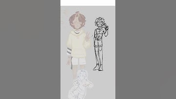 A little sketch redesign of my old character