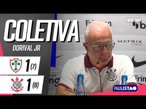 COLETIVA DORIVAL JR | AO VIVO | Portuguesa x Corinthians - Paulistão 2026
