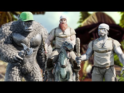 WHAT HAPPENS WHEN APE NPCs TAKE OVER THE SERVER?? | ARK SURVIVAL EVOLVED