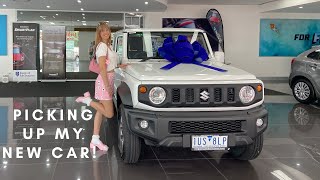 Picking up my new car - Suzuki Jimny