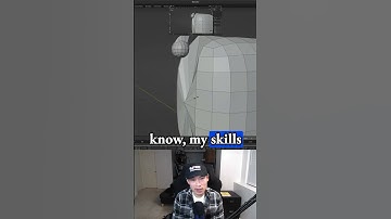 Complete antenna by joining separate objects in Blender for Character 1.1: Ghost