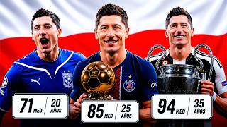 ¡REJUGUÉ la CARRERA de ROBERT LEWANDOWSKI!