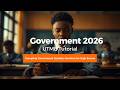 Section I 2.a - JAMB Government | Complete Government Syllabus Revision for High Scores